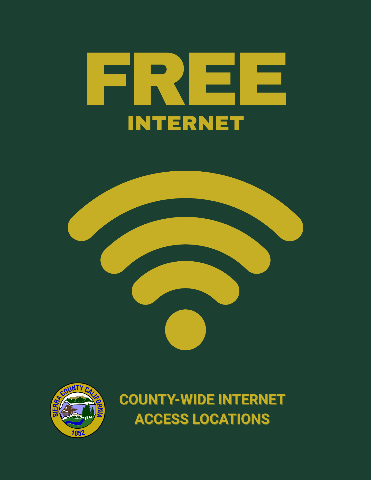 COUNTY INTERNET LOCATIONS